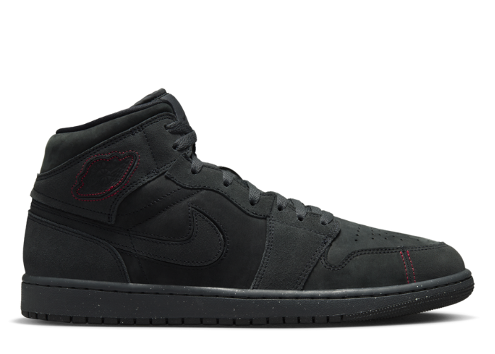 Jordan 1 outlet mid all black